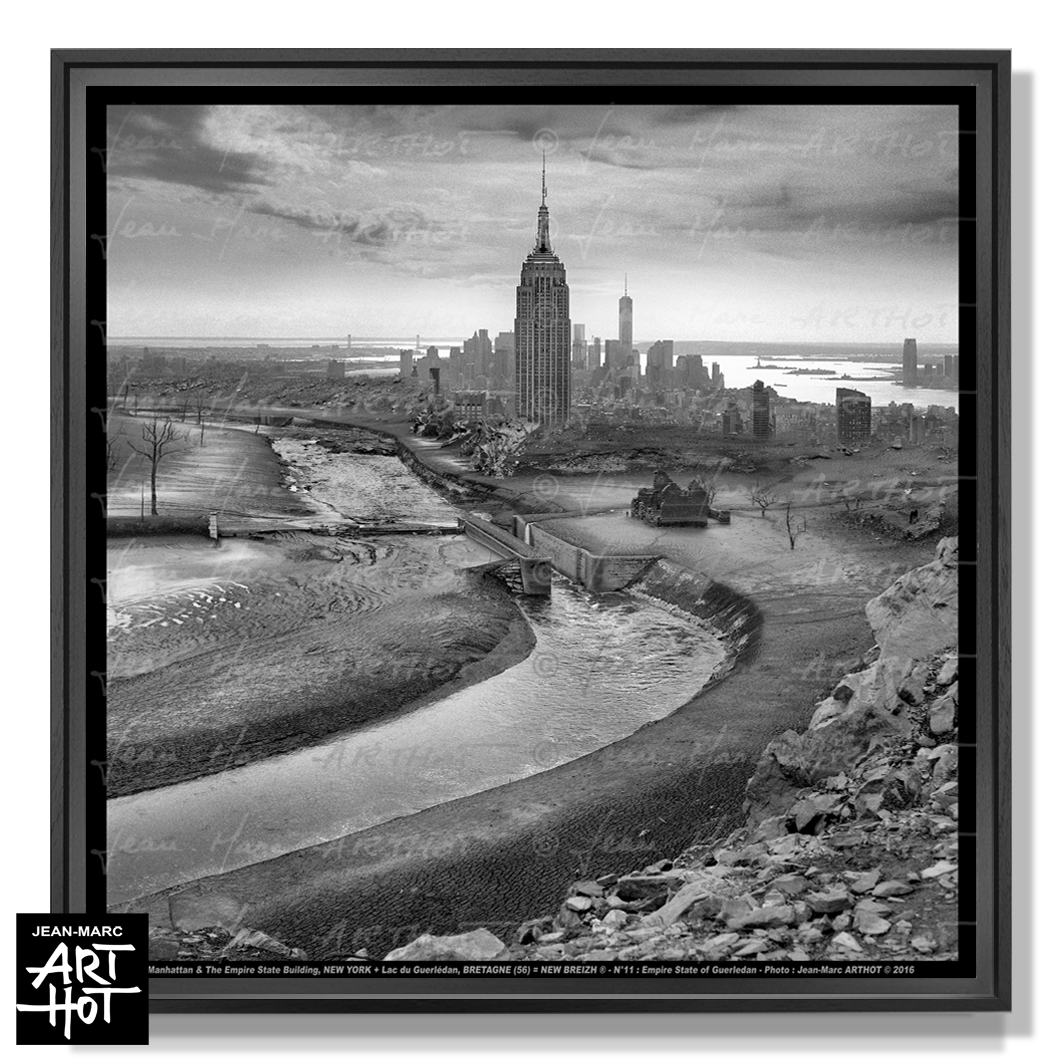 arthot-photo-art-b&w-new-york-bretagne-newbreizh-011-morbihan-56-guerledan-lac-empire-state-building
